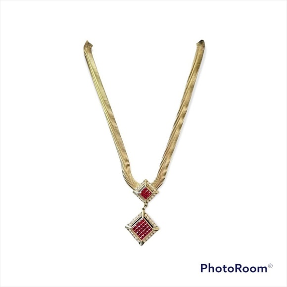 HEIDI DAUS Spectacular Holiday Emerald Green Crystal Enhancer Necklace - Picture 1 of 1